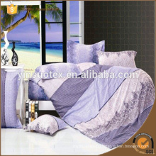 Best quality 100% polyester bedclothes bedding sets bed sheet set